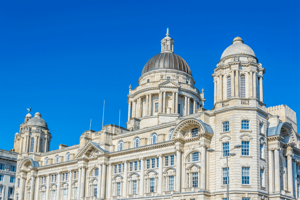 port of liverpool building in liverpool in england