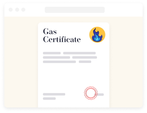 Get your official Gas Safety certificate