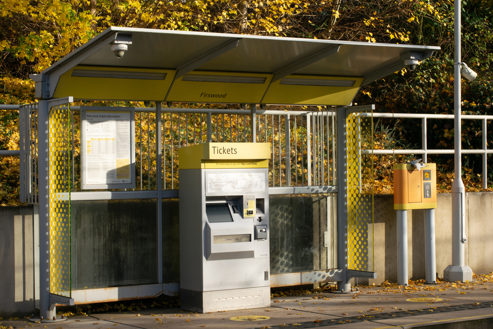 Ticket station in Chrolton